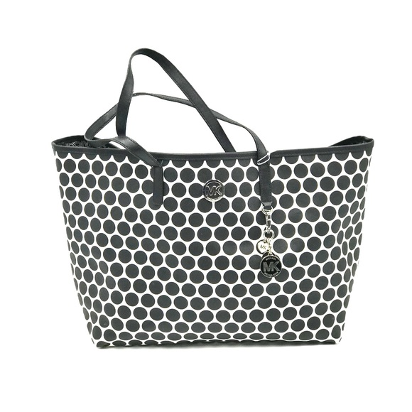 Michael Kors Handbags - Michael Kors Polka Dot Tote Bag
